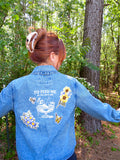 To Feed Me Is to Love Me Denim Jacket