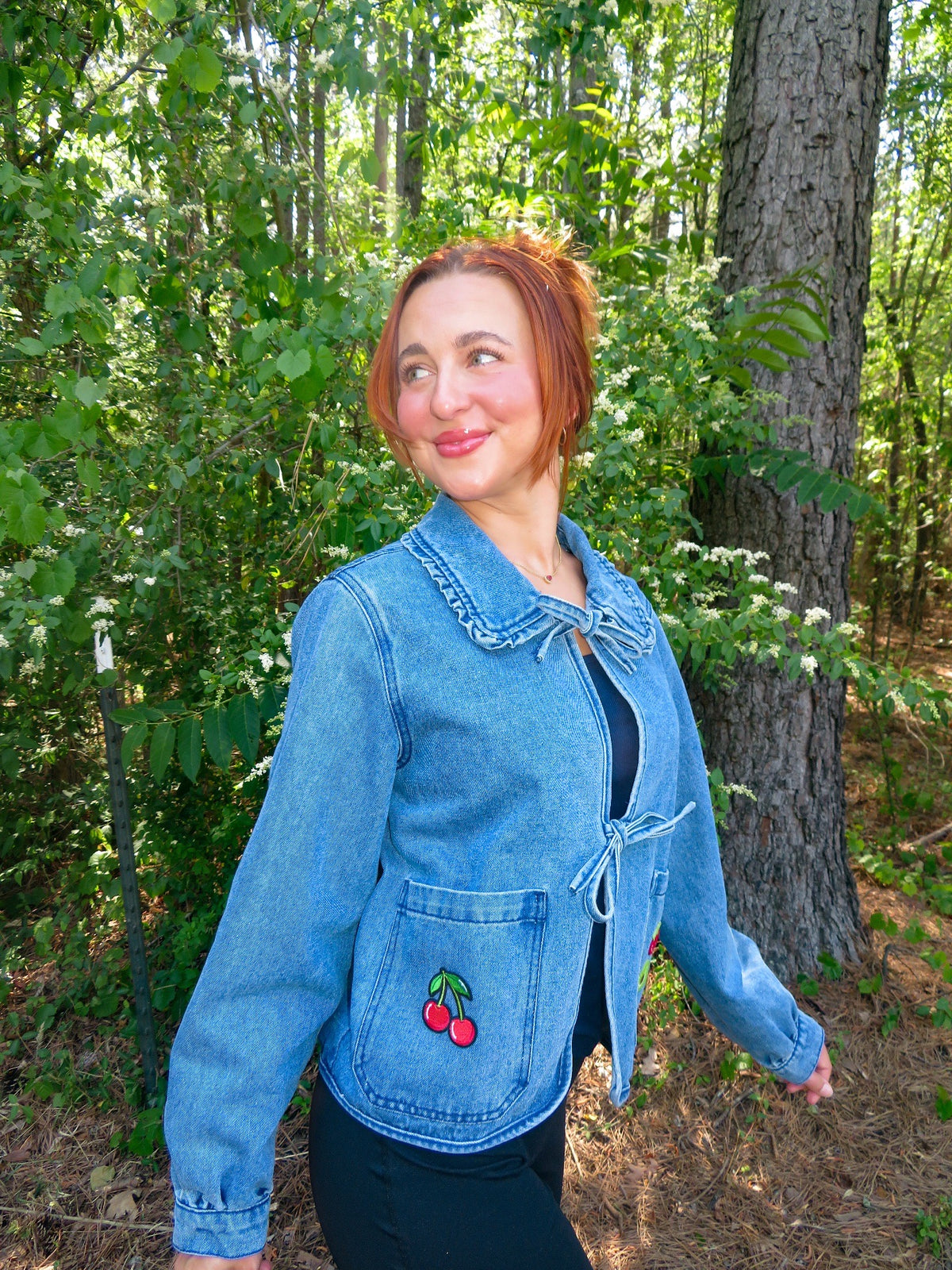 To Feed Me Is to Love Me Denim Jacket