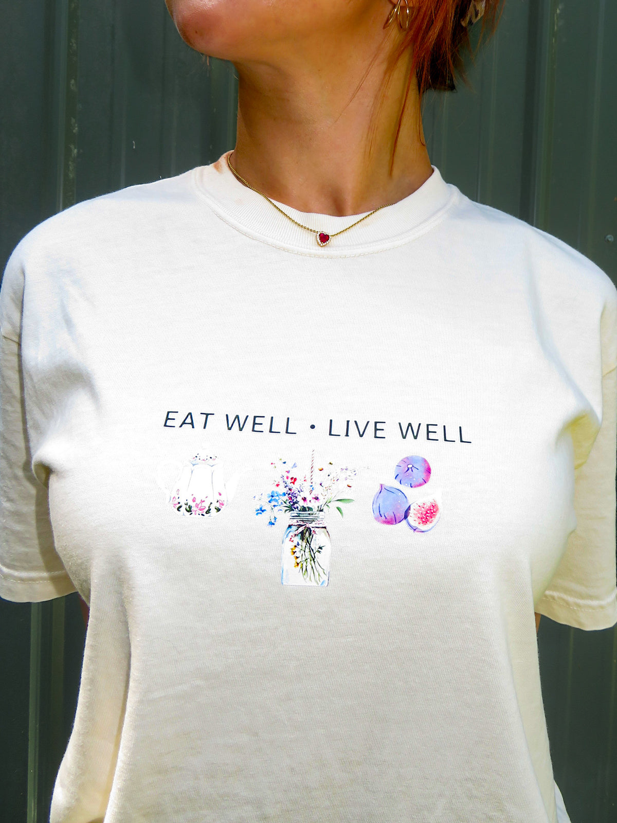 Eat Well Live Well Tshirt